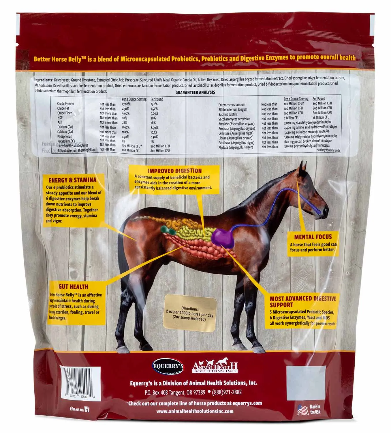 3.2 lb Equerry's Better Horse Belly