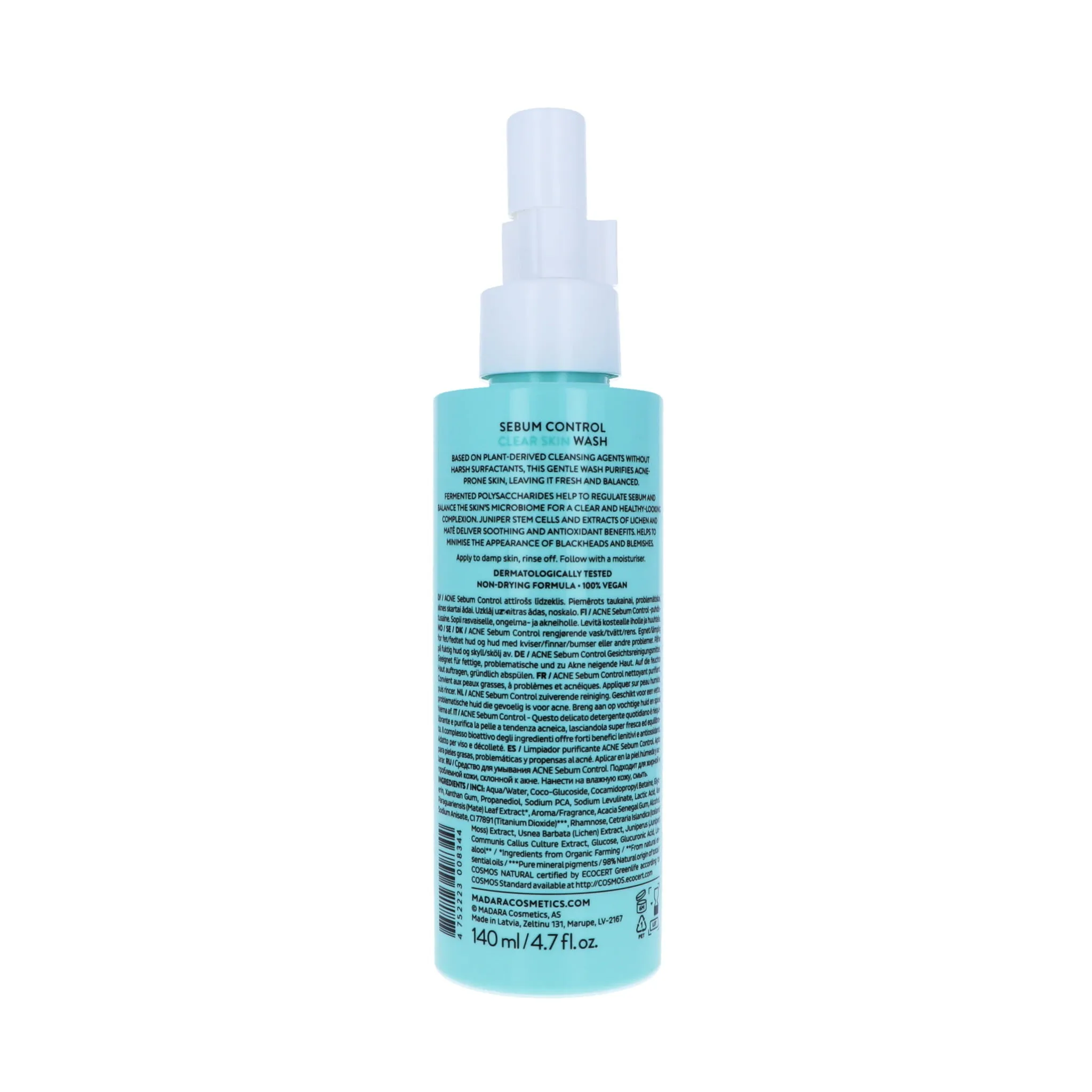 ACNE Sebum Control Clear Skin Wash, 140 ml