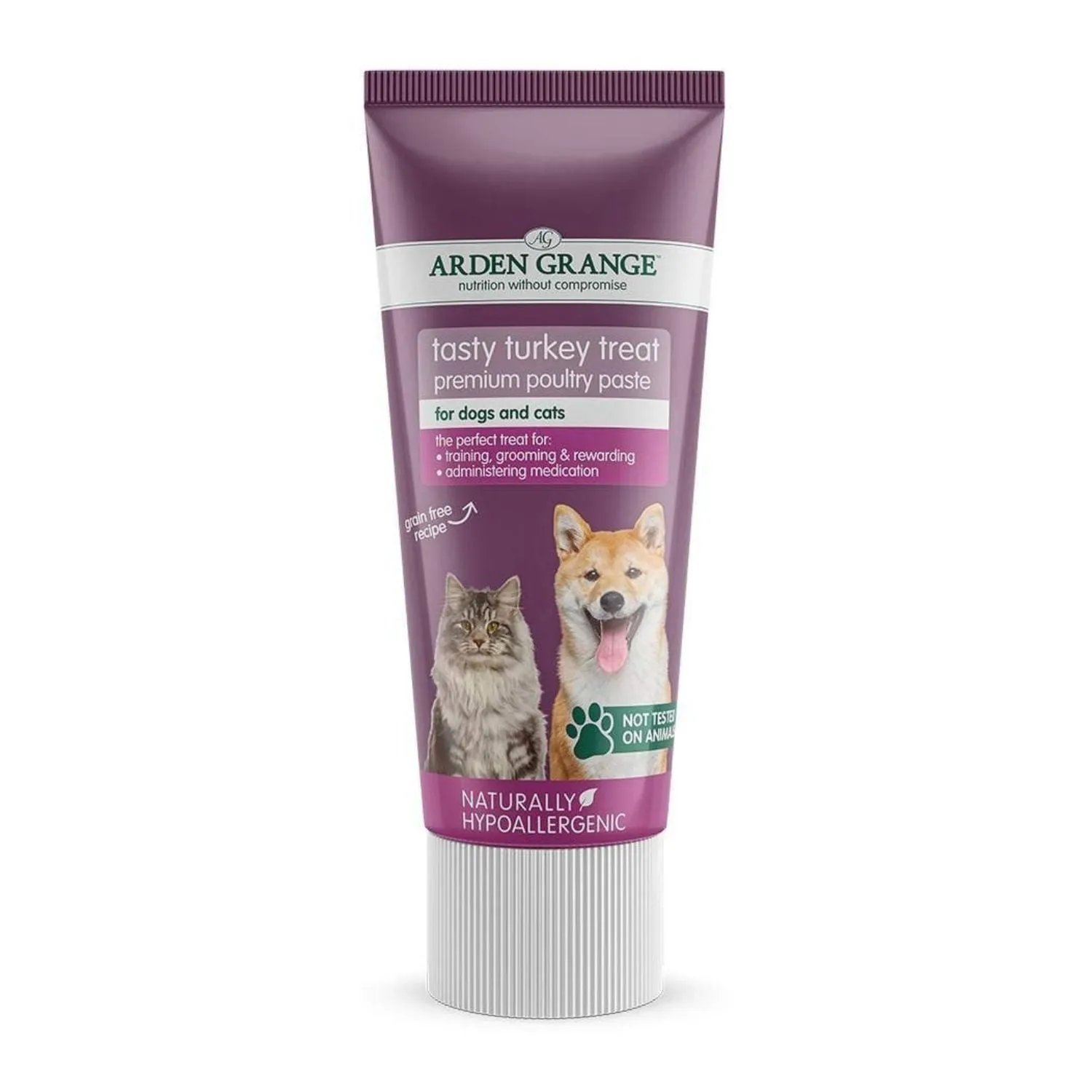 Arden Grange Tasty Turkey Treat Paste for Cats and Dogs 75g