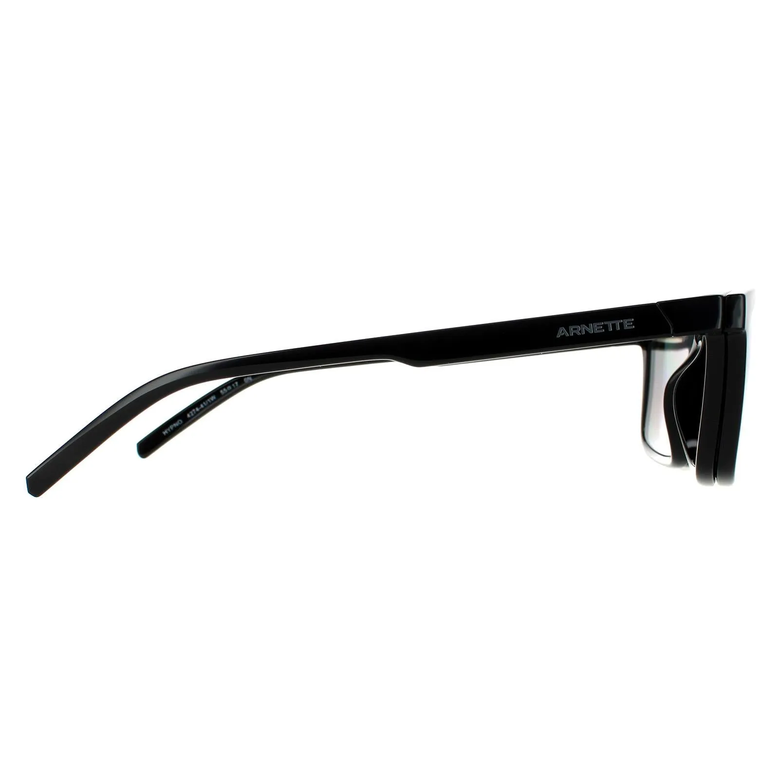 Arnette Sunglasses Hypno AN4274 41/1W Shiny Black Clear