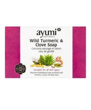 Ayumi Naturals Wild Turmeric And Clove Soap 100g