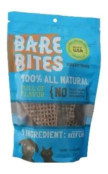 Bare Bites Beef Liver Treats