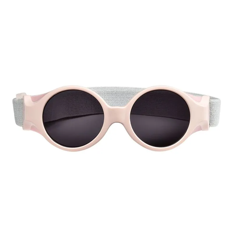 Beaba Clip Strap Baby Sunglasses - Powder Pink