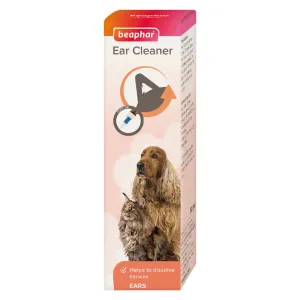 Beaphar | Dog & Cat Ear Cleaner & Wax Control | Drops with MSM