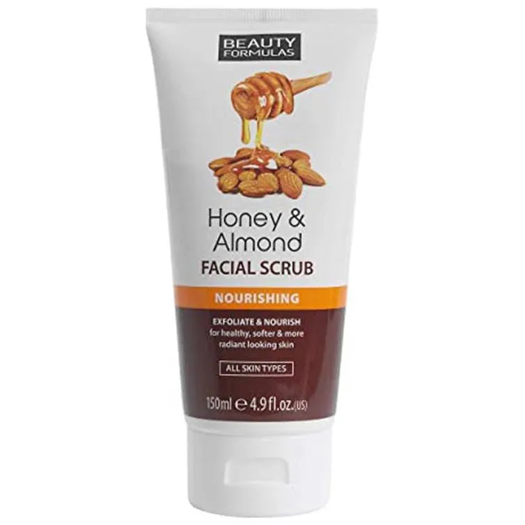 Beauty Formulas Honey And Almond Nourishing Facial Scrub 150ml