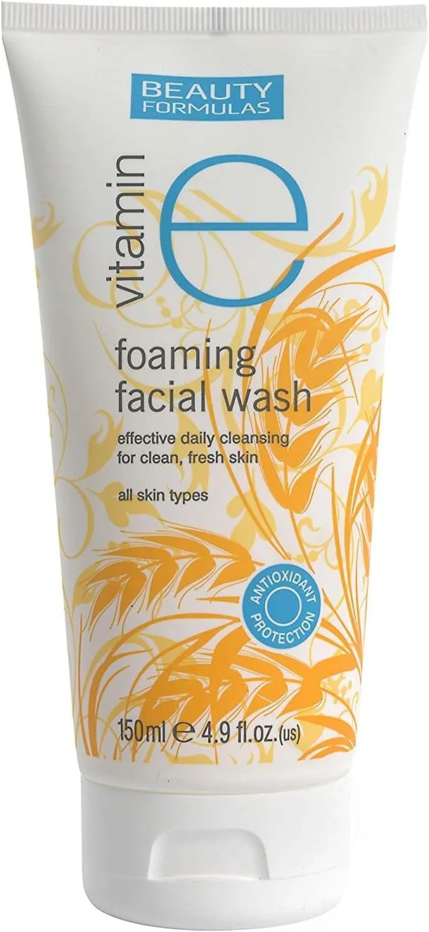 Beauty Formulas Vitamin E Foaming Facial Wash 150ml