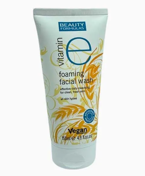 Beauty Formulas Vitamin E Foaming Facial Wash 150ml