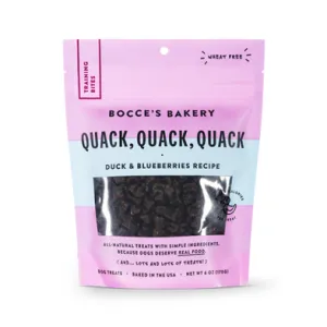 Bocce's - Dog Training Treat - Quack Quack Quack