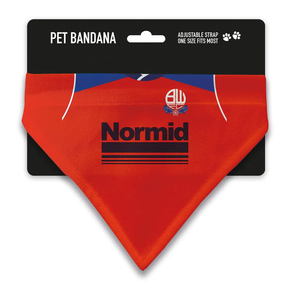 Bolton Wanderers 90 Away Pet Bandana