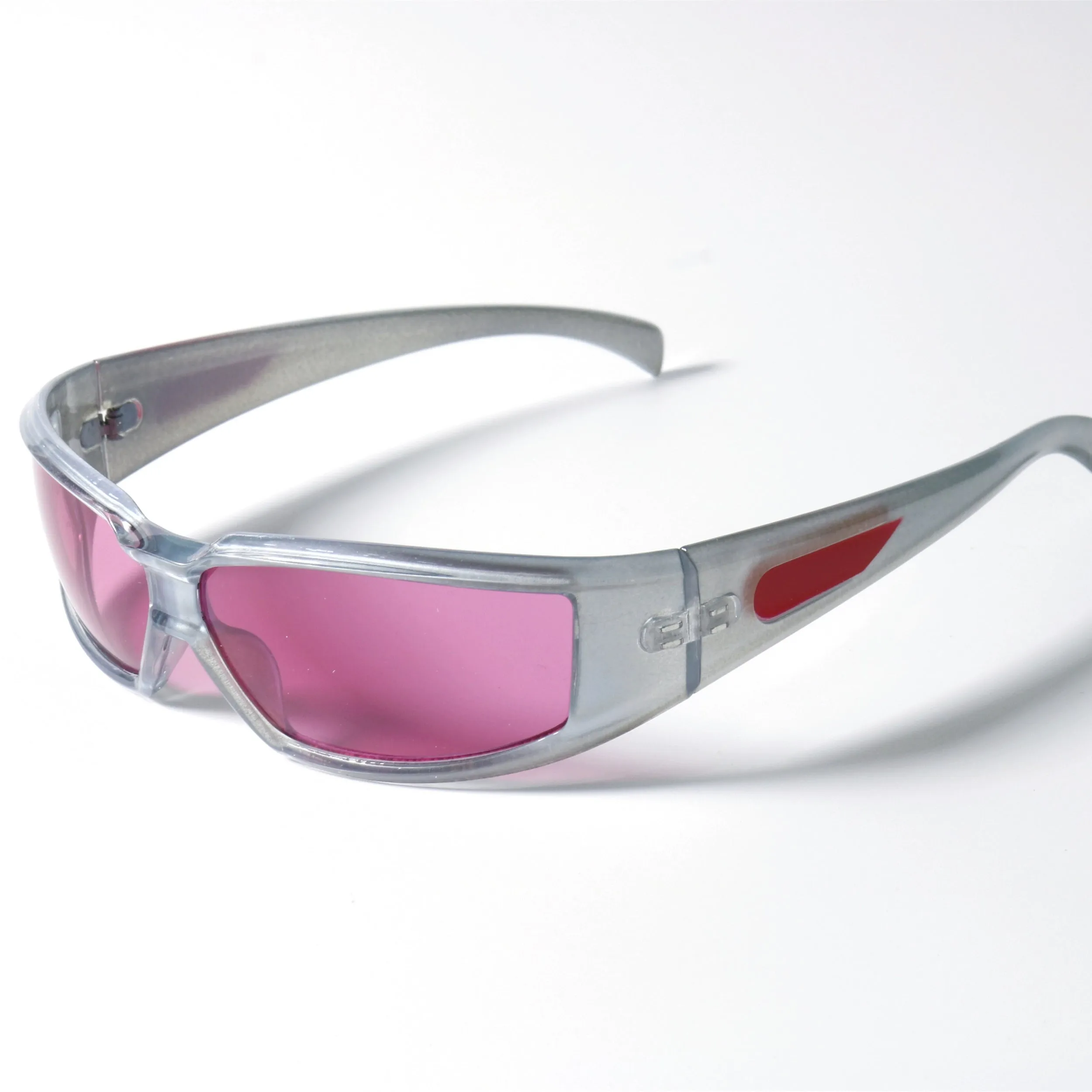 Bright Silver UV Protection Punk Sun Glasses