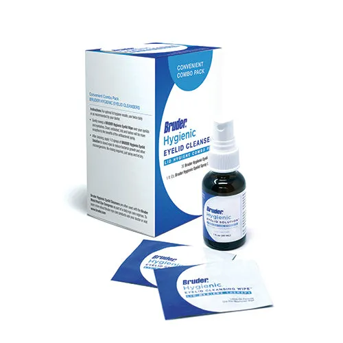 Bruder Hygienic Eyelid Cleansers Combo Pack