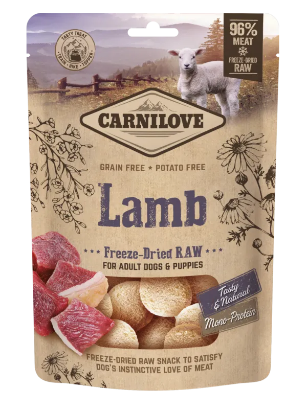 Carnilove Freeze Dried Treat Lamb 60g