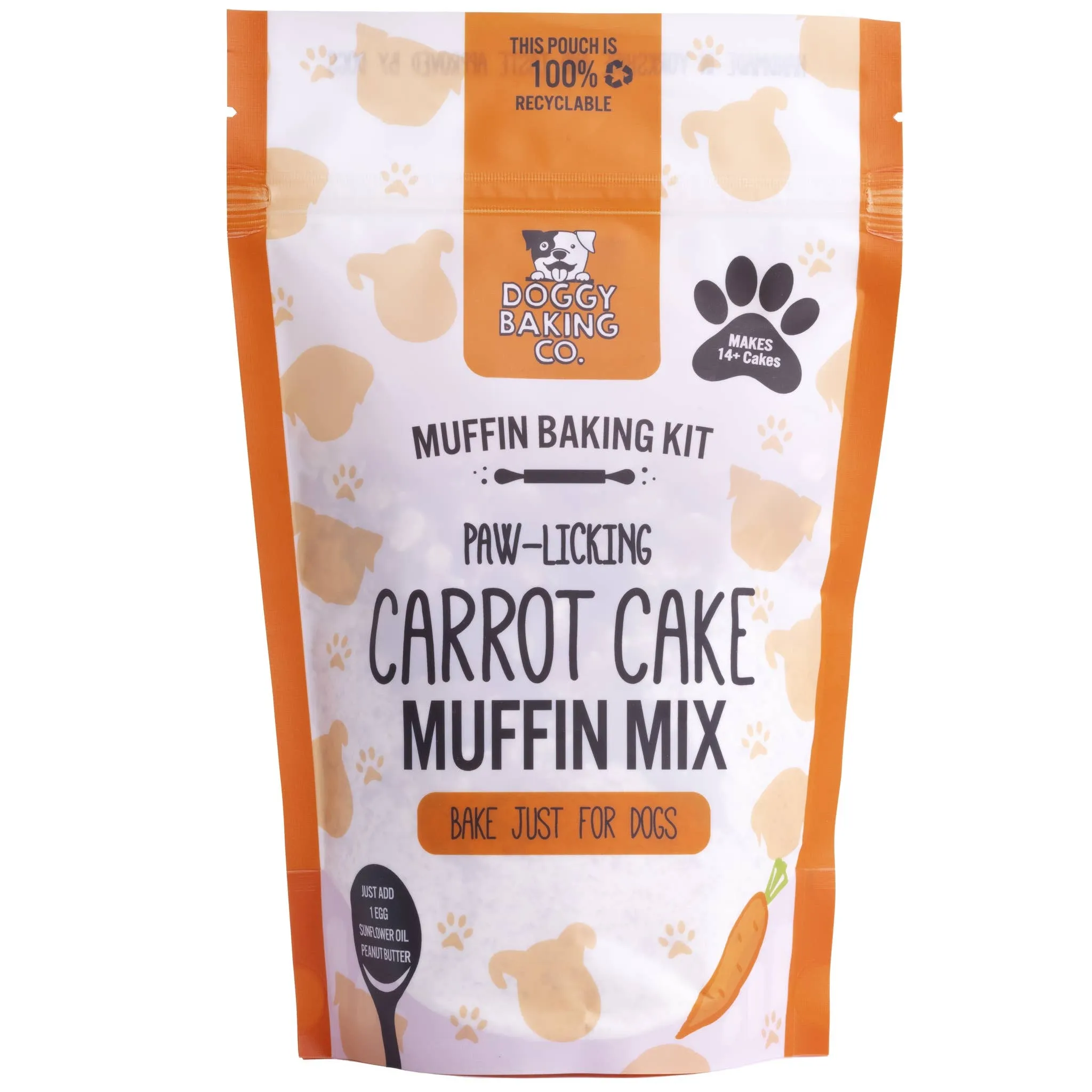 Carrot Cake Pet/Dog Treat Baking Pouch