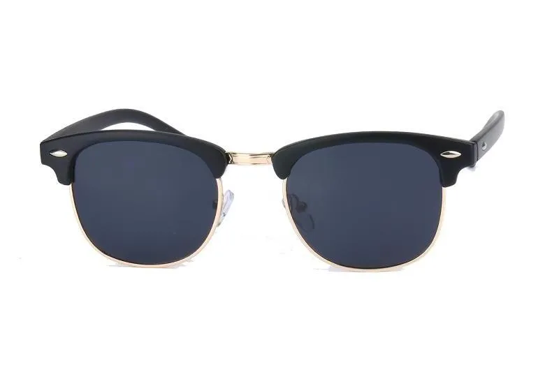 Classy Men Sunglasses Black/Gold