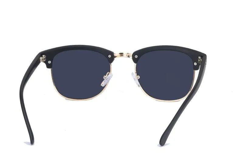 Classy Men Sunglasses Black/Gold