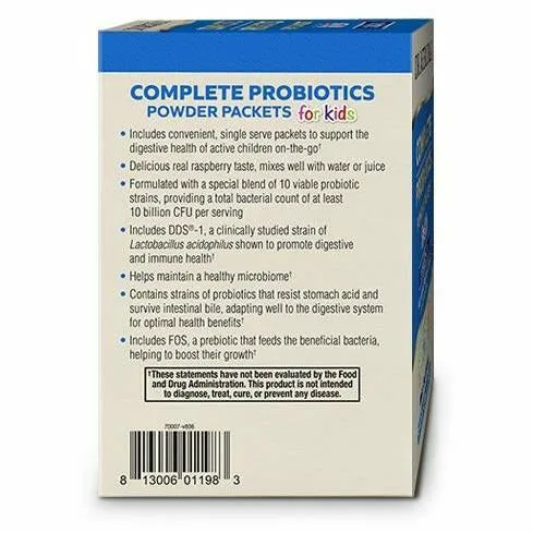 Complete Probiotics for Kids 10 Billion CFU 30 packets by Dr. Mercola