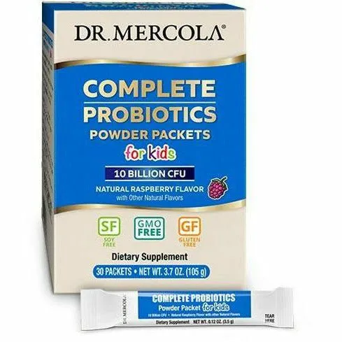 Complete Probiotics for Kids 10 Billion CFU 30 packets by Dr. Mercola