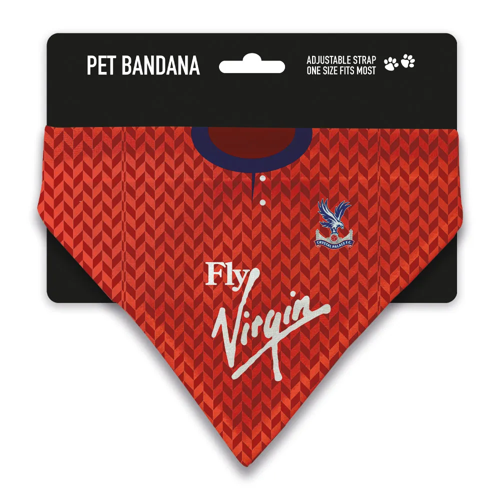 Crystal Palace 1991 Away Pet Bandana