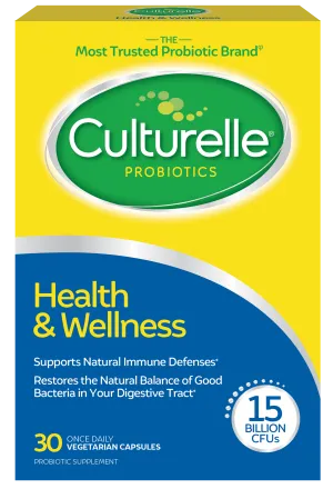 Culturelle Health & Wellness Probiotic 30 Capsules