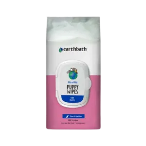 Earthbath Grooming Wipes, Ultra-Mild Puppy Wild Cherry