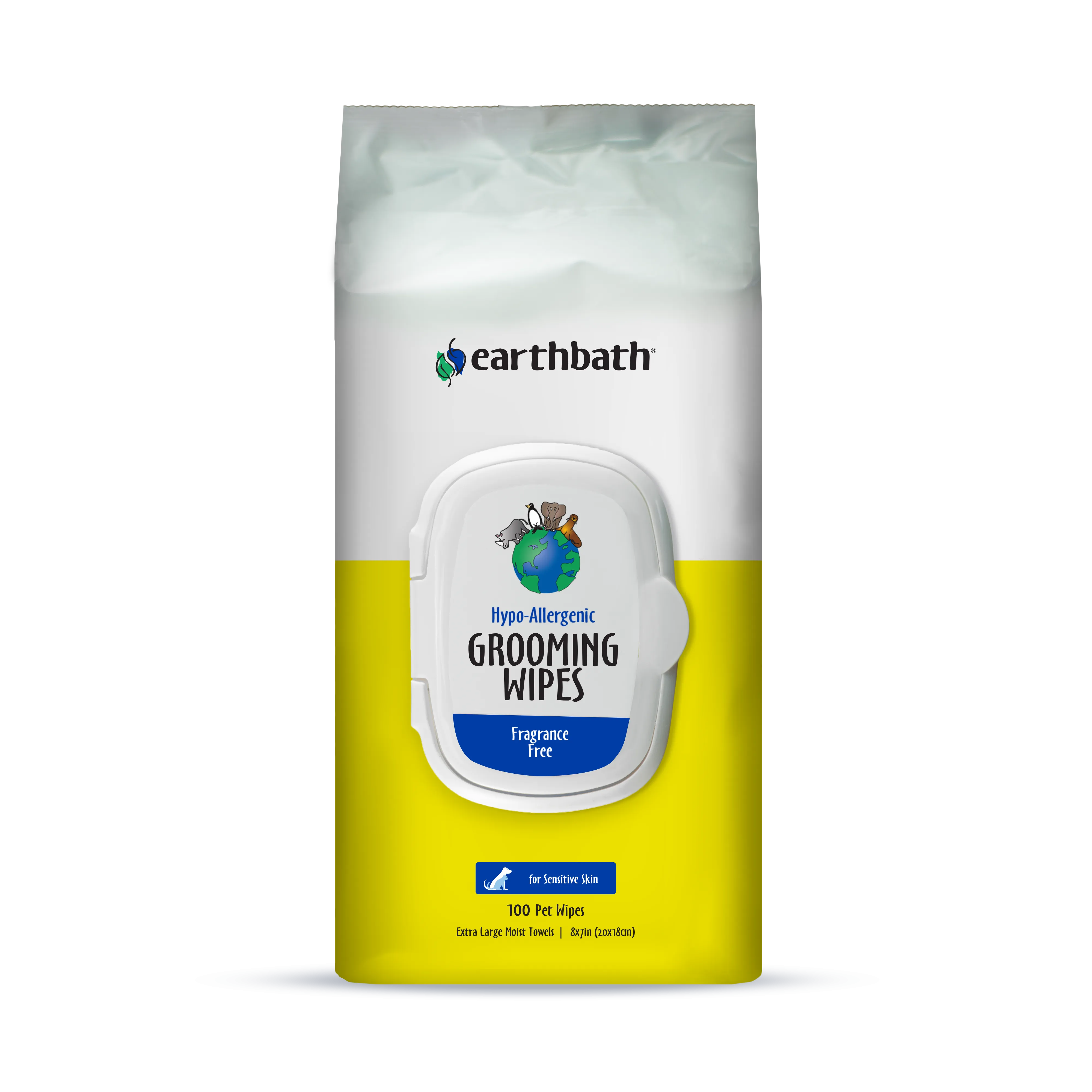 Earthbath Hypo-Allergnic Grooming Wipes