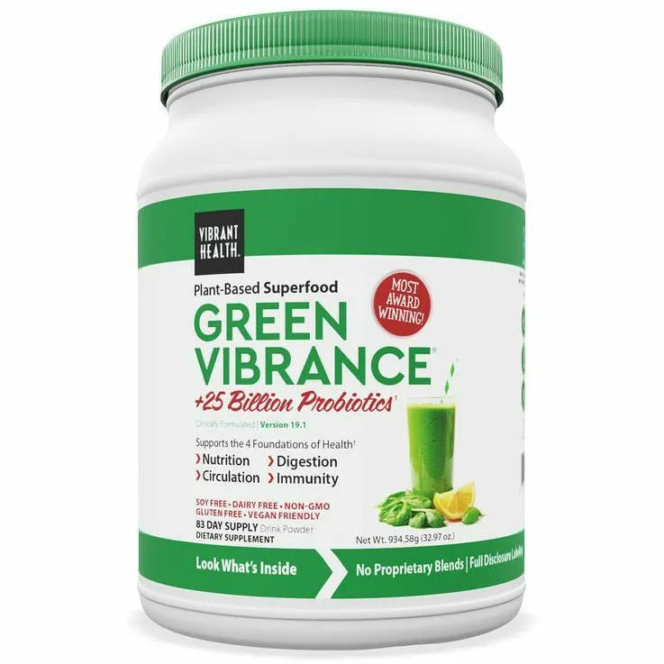 Green Vibrance 83 servings by Vibrant Health