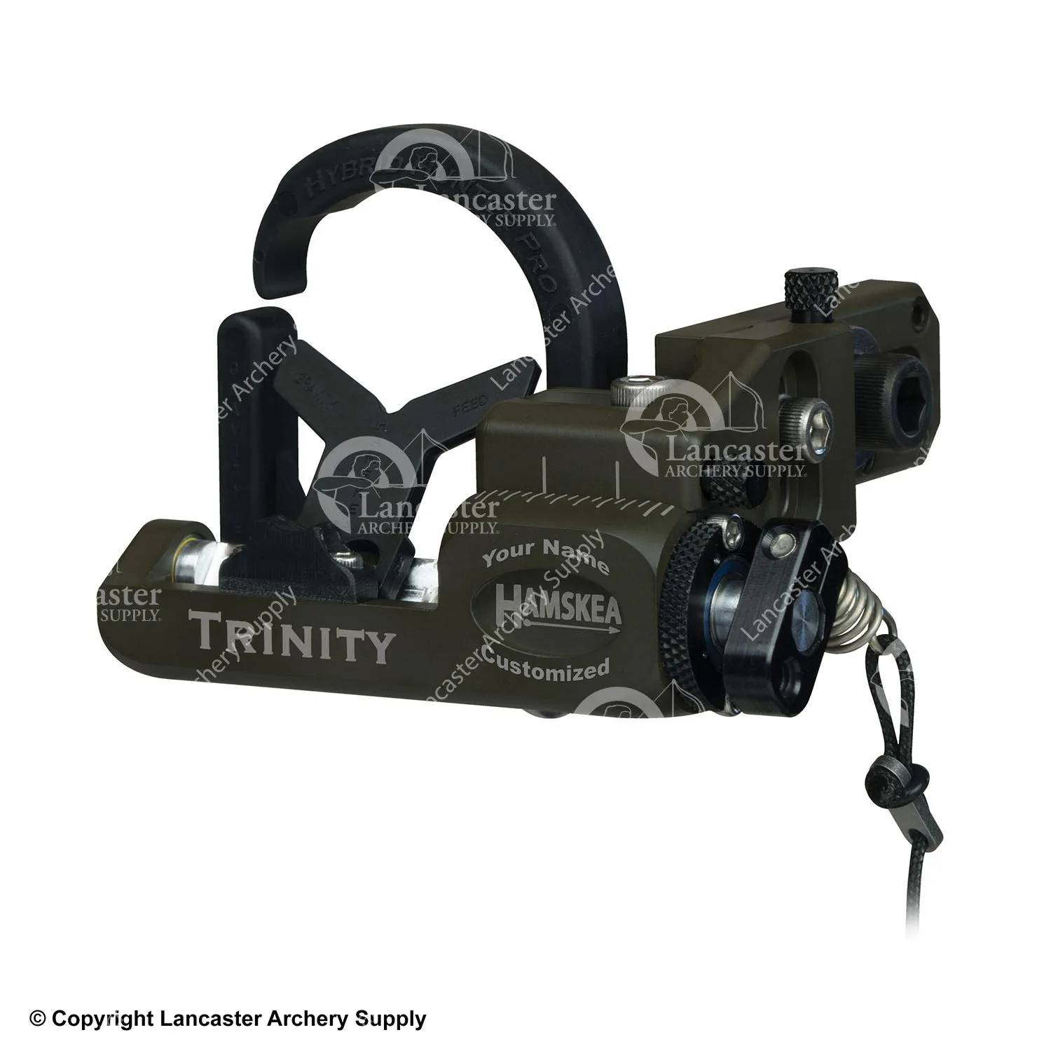 Hamskea Trinity Hunter Pro Custom Engraved Arrow Rest