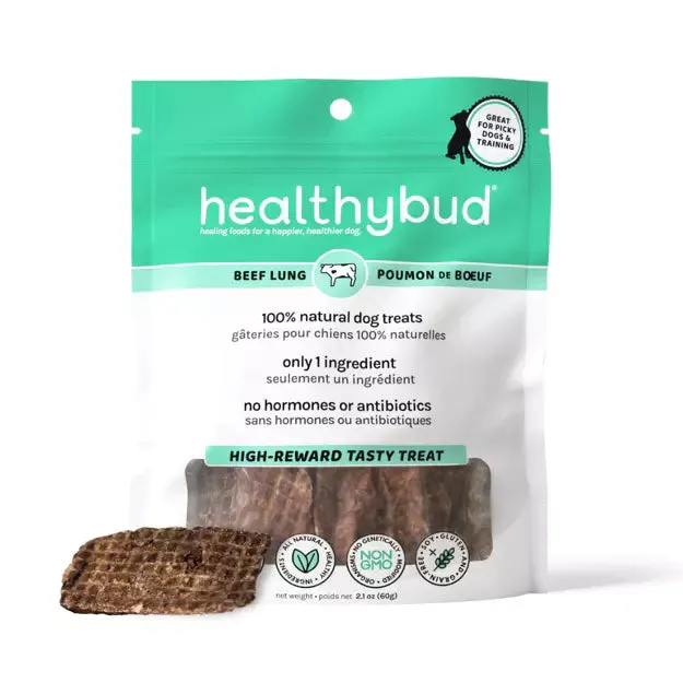 Healthybud Dog Treats - Beef Lung