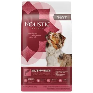 Holistic Select Adult & Puppy Health Salmon Anchovy & Sardine Meal Recipe Dry Dog Food, 4lb