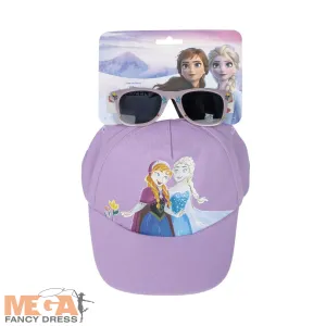 Licensed Frozen II Kids Hat and Sunglasses