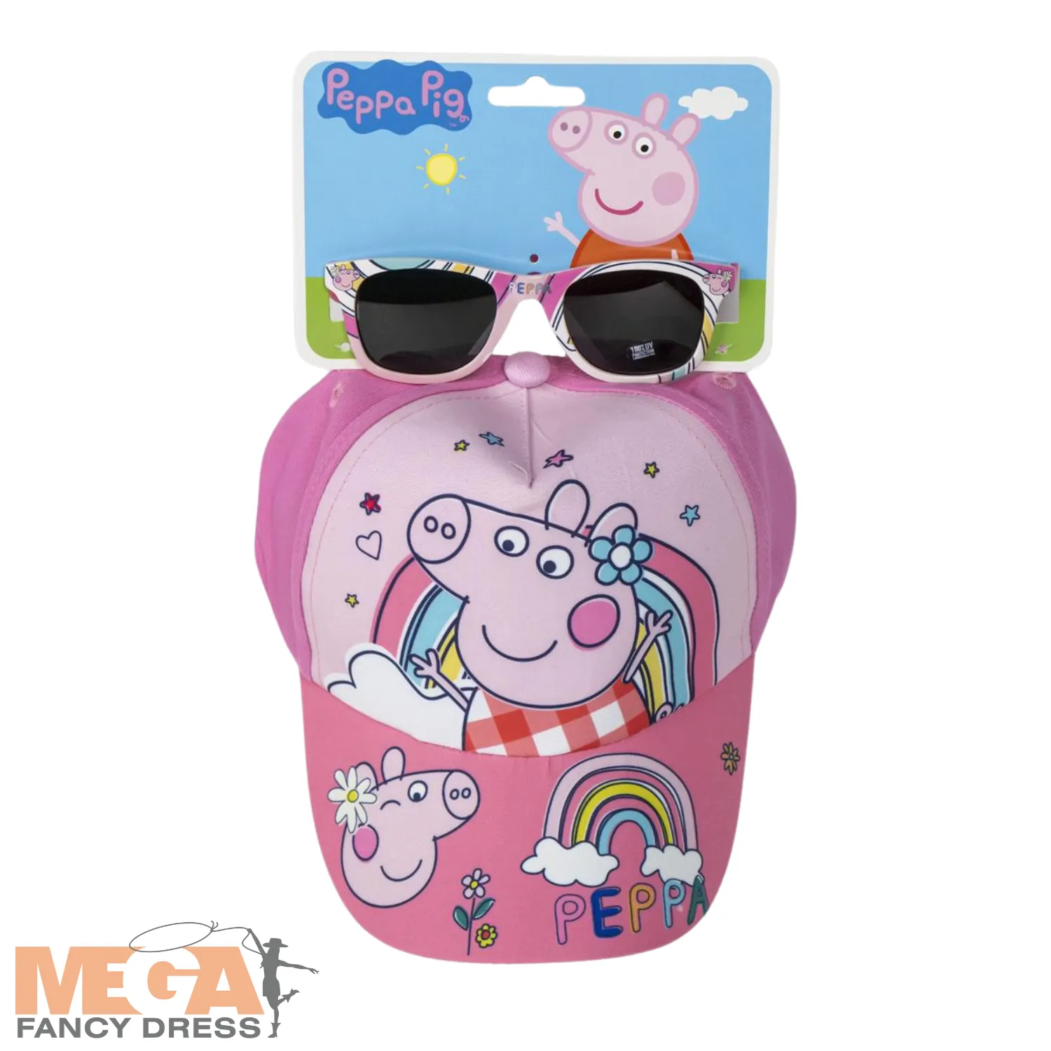 Licensed Peppa Pig Sunglasses and Cap Set