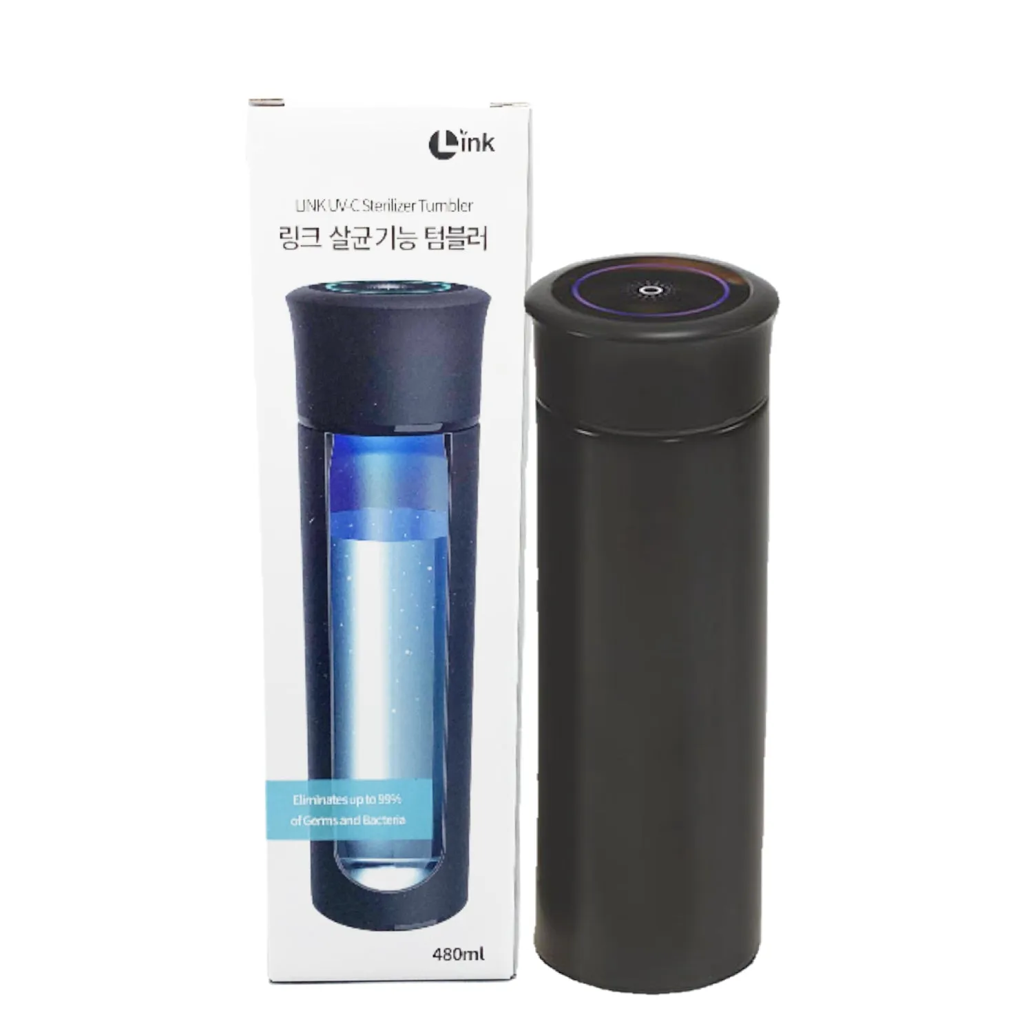 LINK UV Self Cleaning Water Bottle