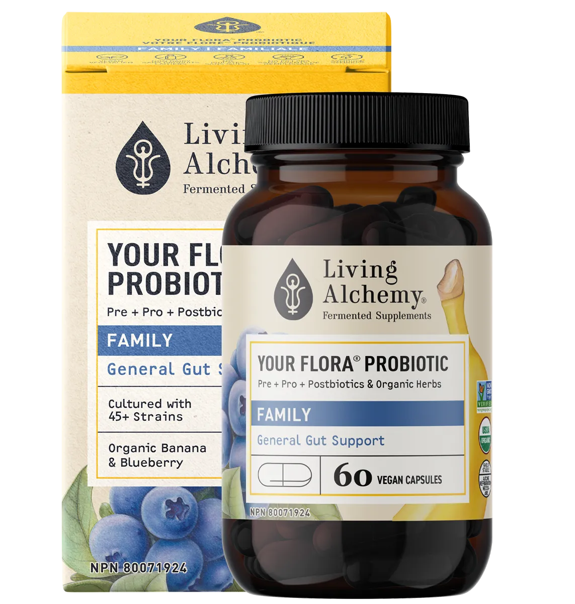 Living Alchemy Family 60 Vegetarian Capsules