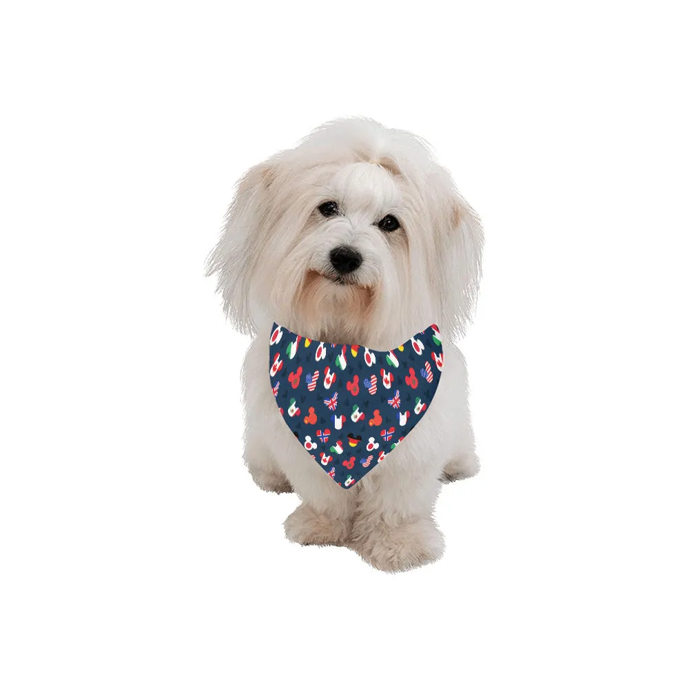 Mickey Flags Pet Dog Bandana