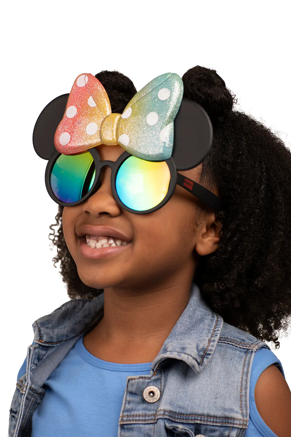 Minnie Mouse Rainbow Bow Sun-Staches®