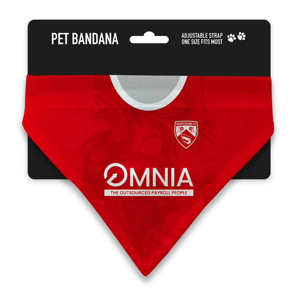 Morecambe 23/24 Home Pet Bandana