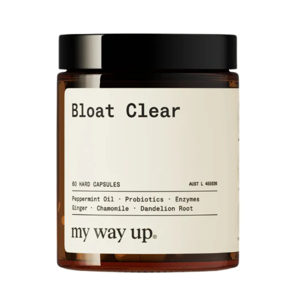 my way up Bloat Clear 60 Hard Capsules