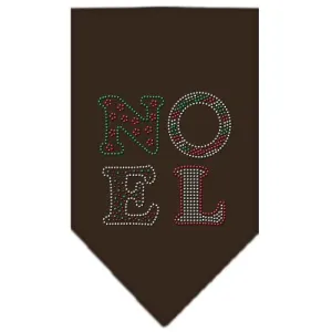 Noel Rhinestone Bandana Brown Small