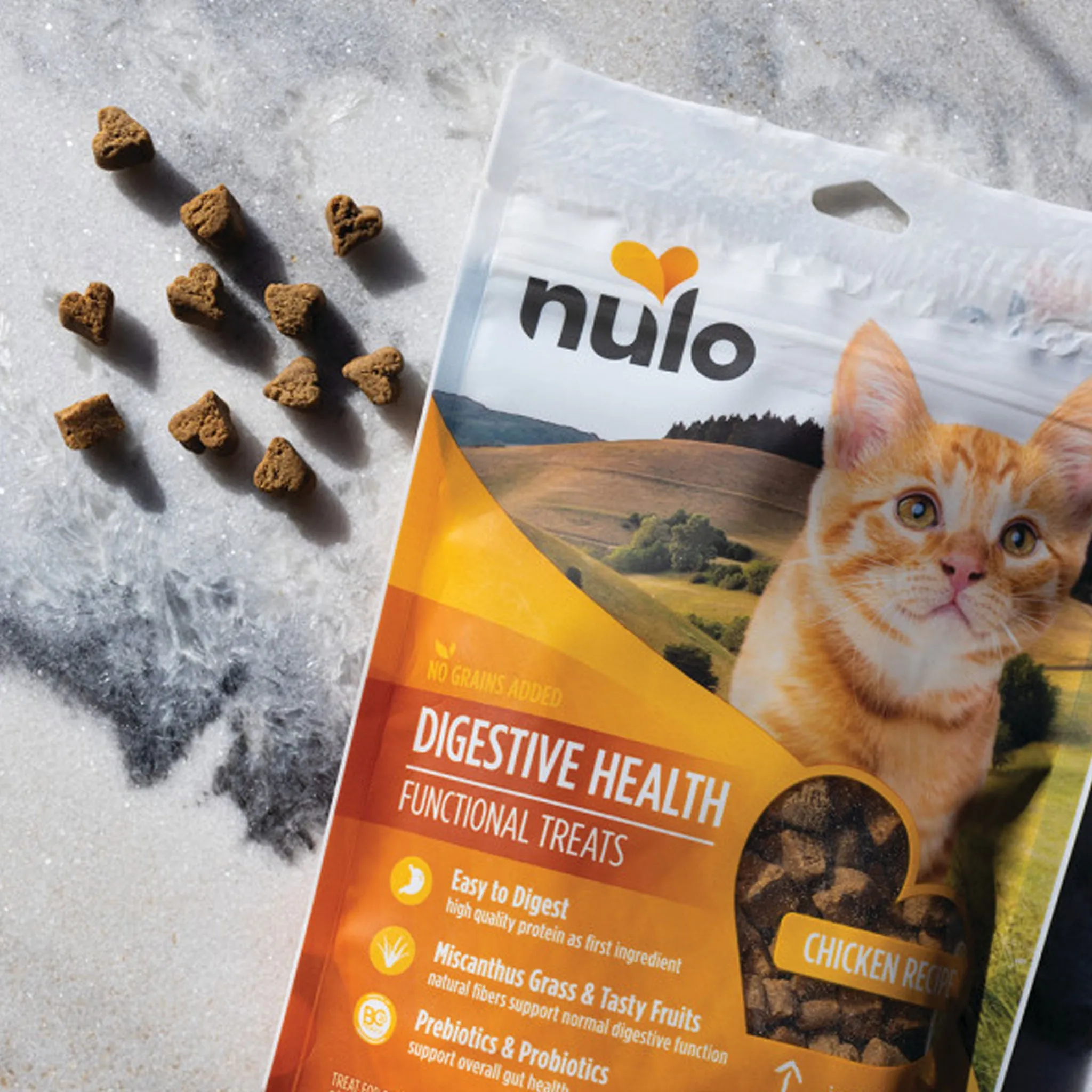 Nulo Digestive Health Functional Cat Treats Chicken 4 oz