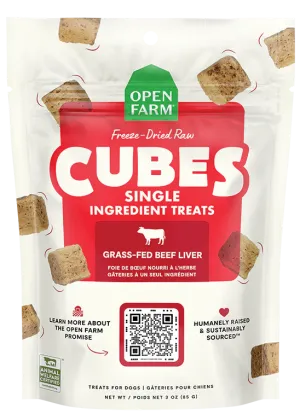 Open Farm - Freeze-Dried Raw - Single Ingredient Beef Liver Dog Treat