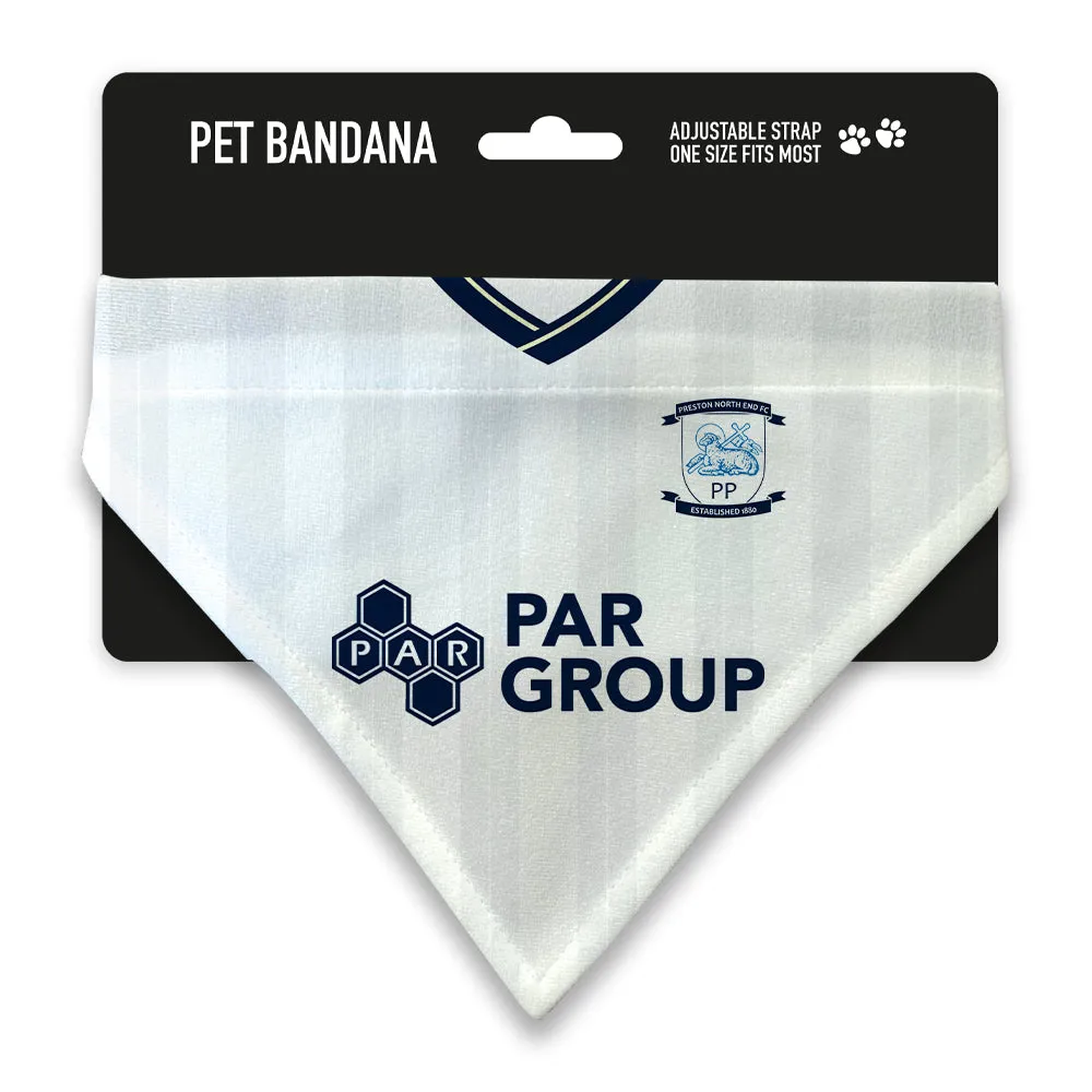 Preston North End 23/24 Home Pet Bandana