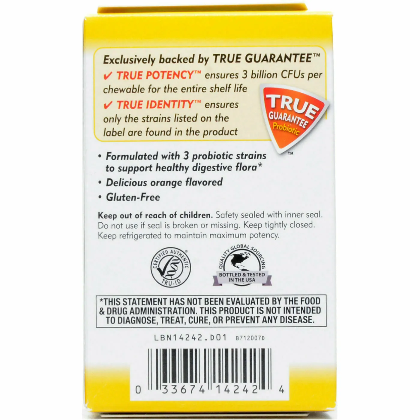 Primadophilus Kids: Orange 30 chewable tablets by Nature's Way