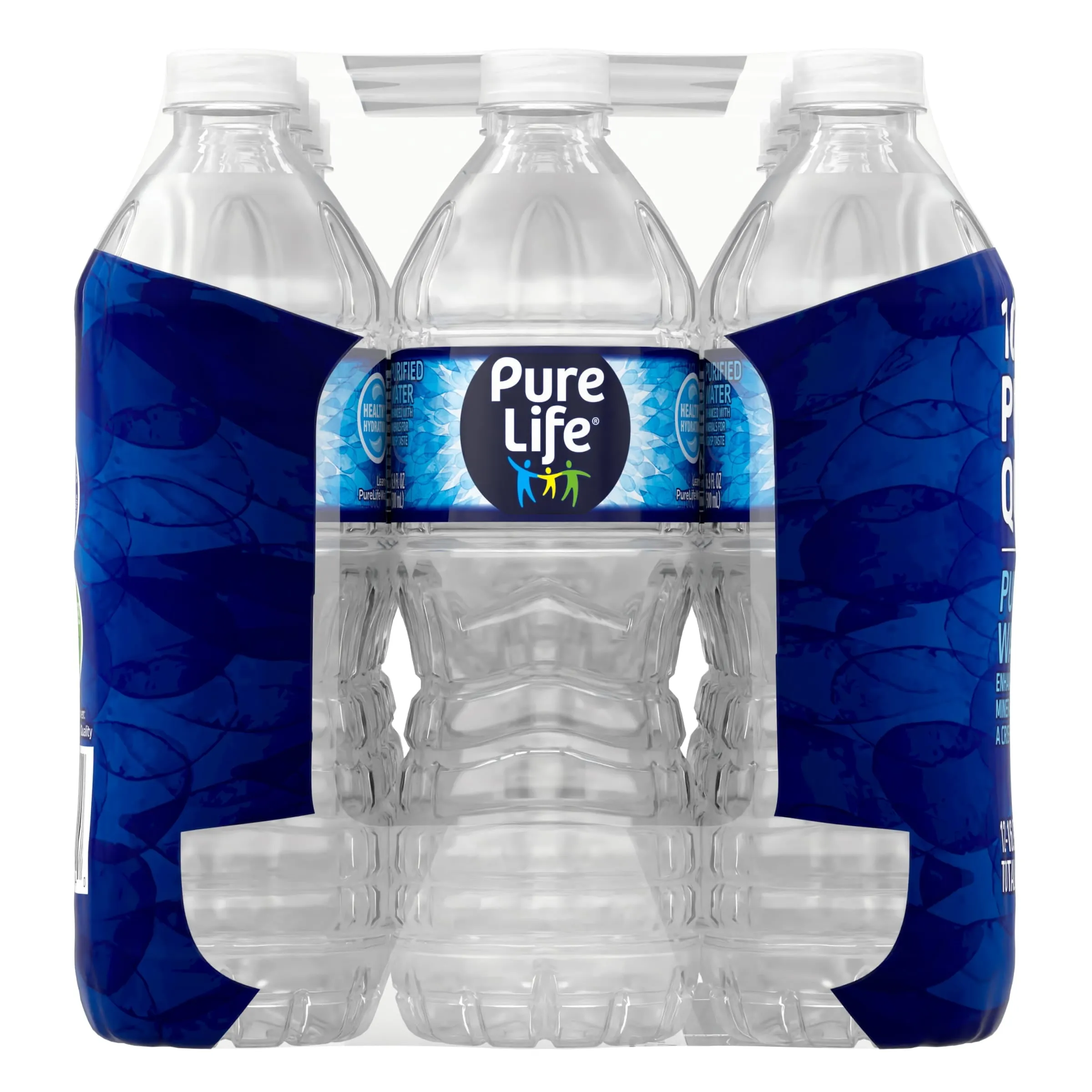 Pure Life Purified Water, 16.9 Fl Oz, Plastic Bottled Water (12 Pack)