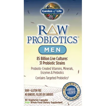 RAW Probiotics Men 90 vcaps by Garden Of Life