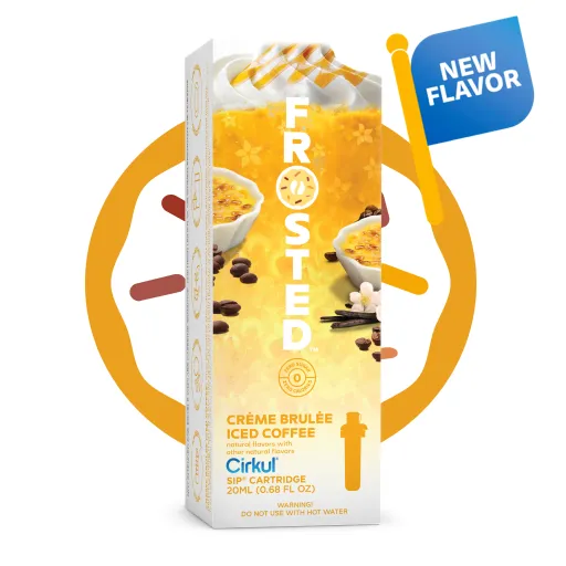 Reward: Frosted Crème Brulée Iced Coffee