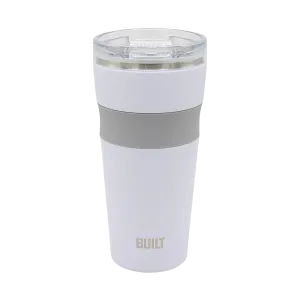 Shasta Double Wall Stainless Steel Tumbler – White – 24oz