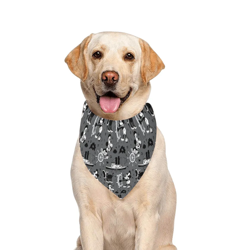 Steamboat Micket Pet Dog Bandana