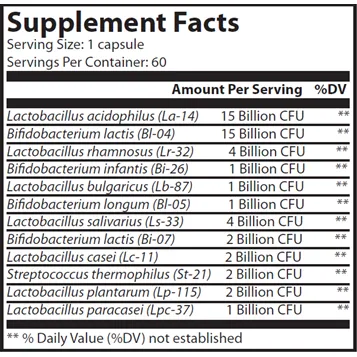 Super Biotics 60 caps by Nutritional Frontiers