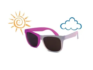 UV Color Changing Children's Sunglasses: Blue-Purple Switch