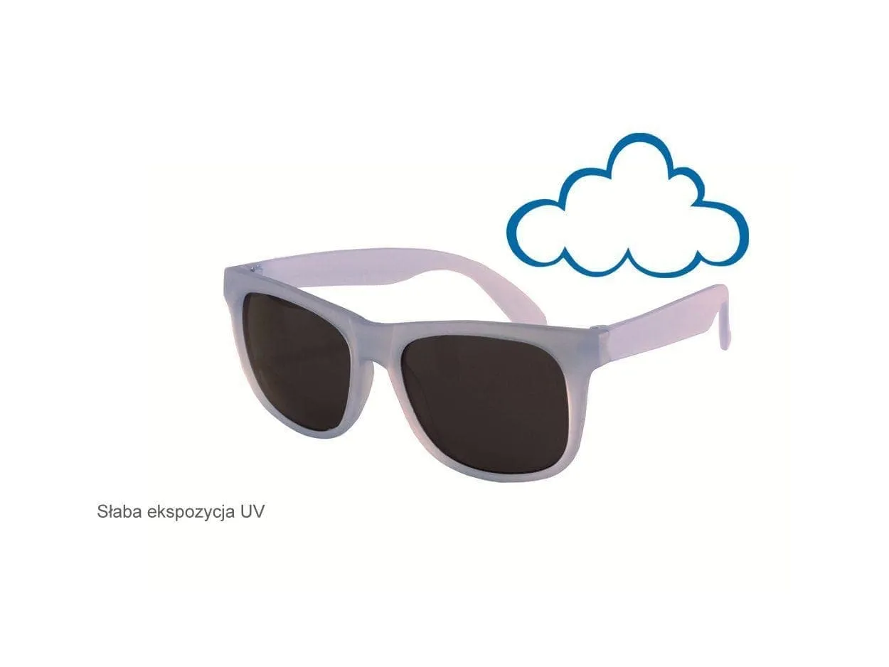 UV Color Changing Children's Sunglasses: Blue-Purple Switch